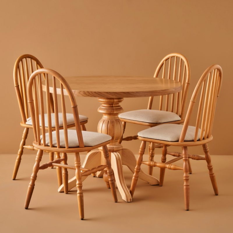 Ocallure 5 Piece Table and Chair Set