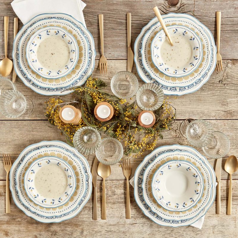 Mabel 48 Piece Dinner Set