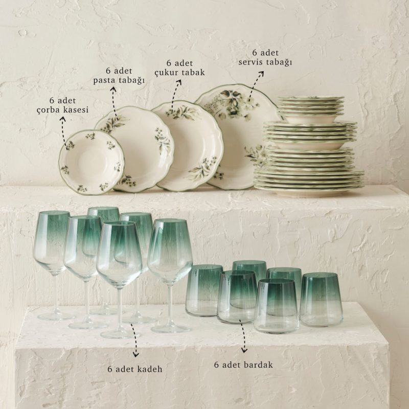 Julia 36 Pieces Table Set