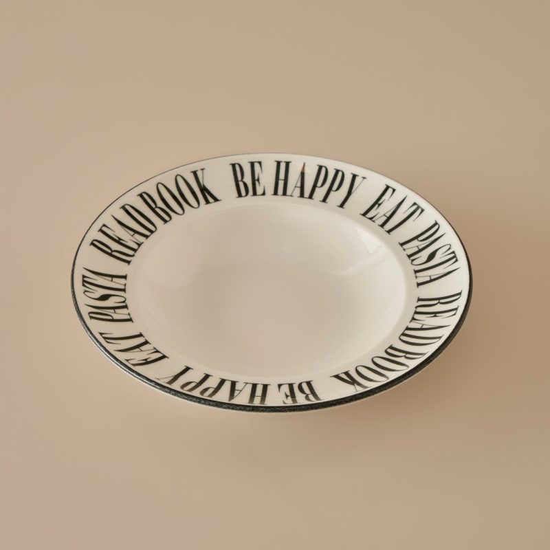 Book Lovers Pasta Plate