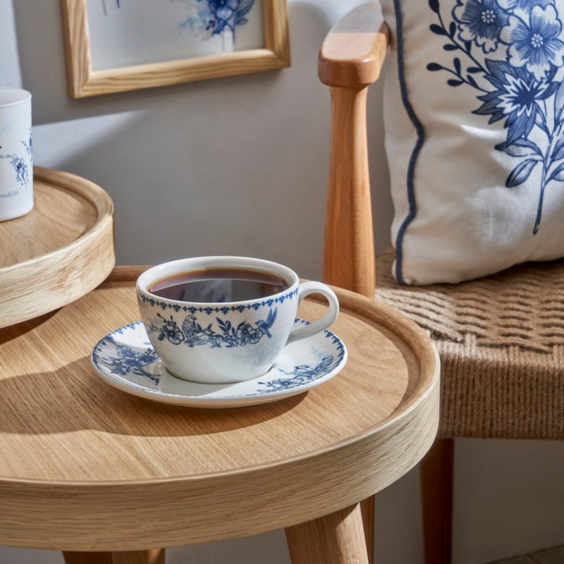 Bleu Blanc Teacup Set of 2 (270 cc) - Image 2