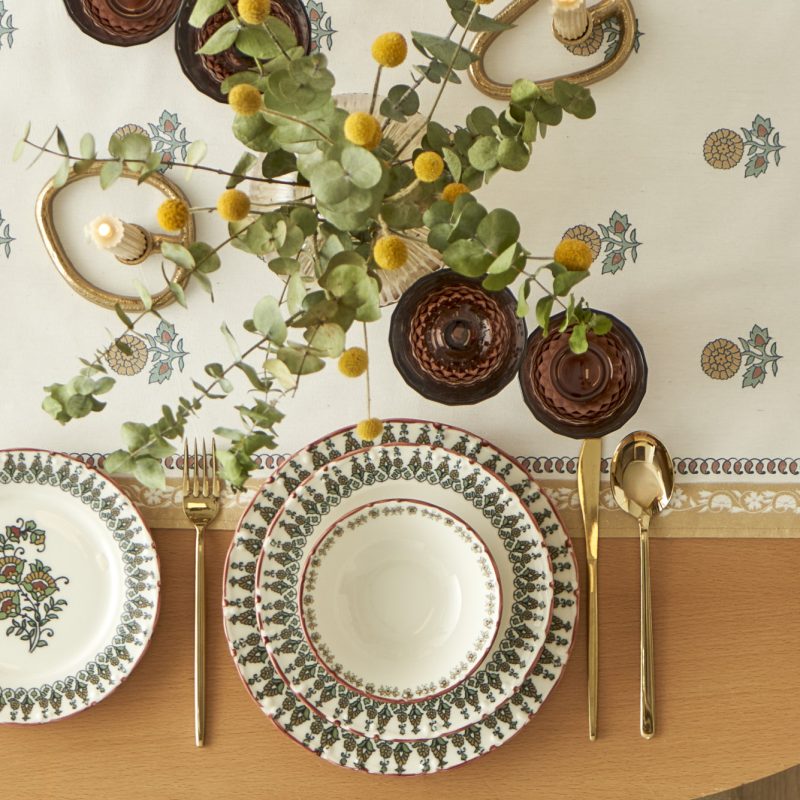 Indian 24 Pieces Dinnerware Set - Image 2