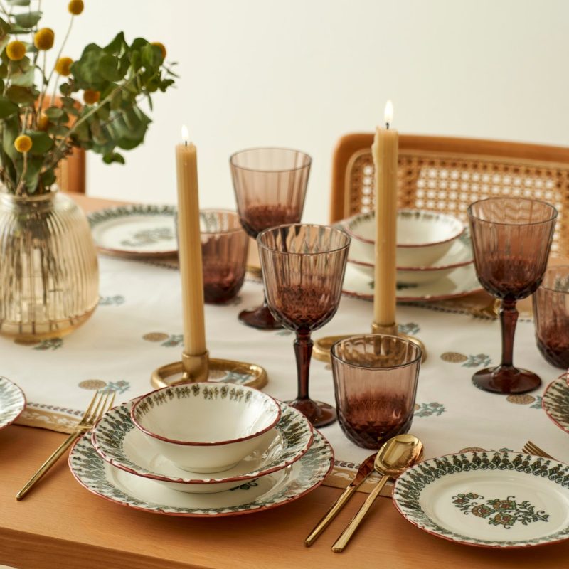 Indian 24 Pieces Dinnerware Set - Image 3