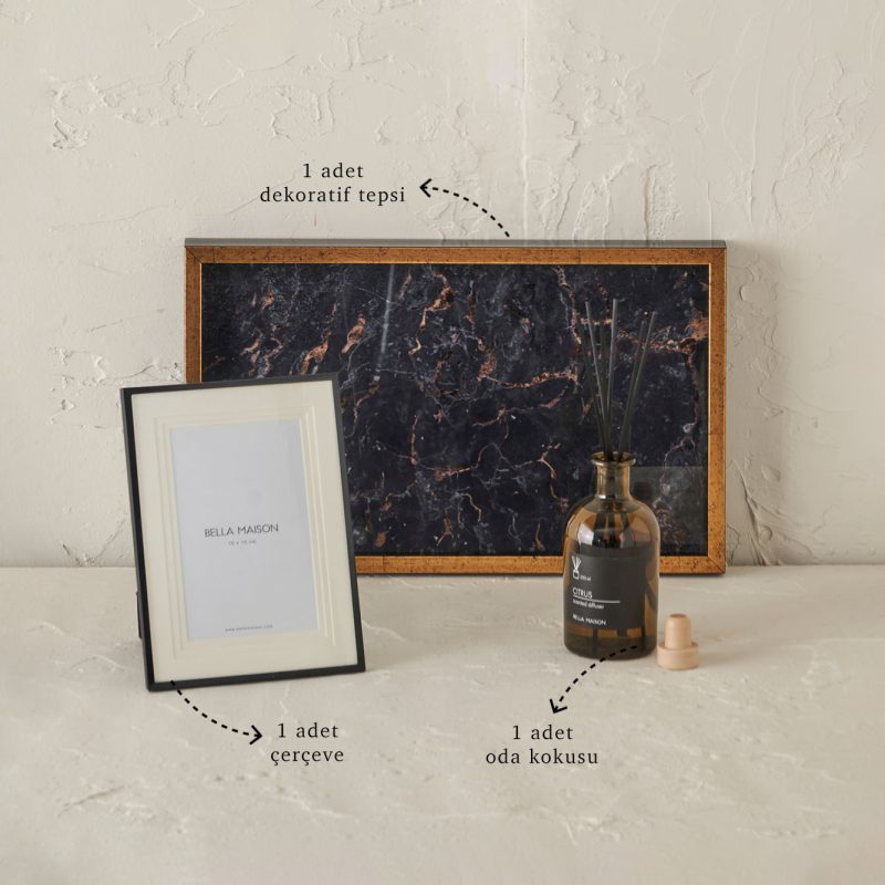Marmo 3 Piece Decoration Set