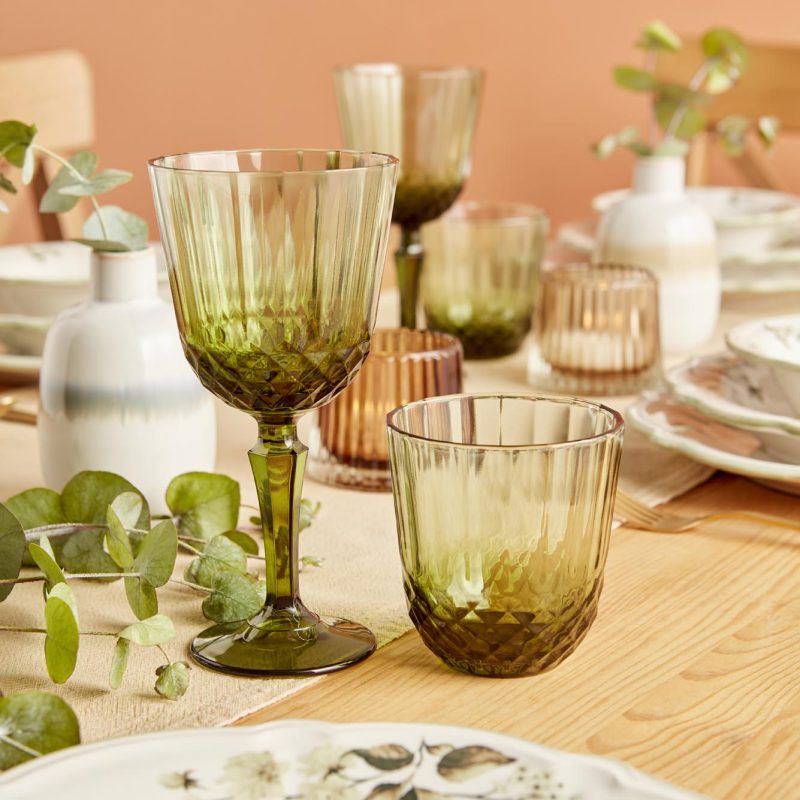 Isabella 36 Piece Table Set Green - Image 3