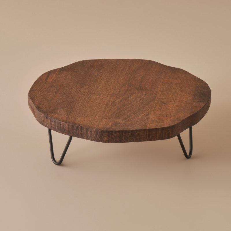 Geo Methal Serving Stand