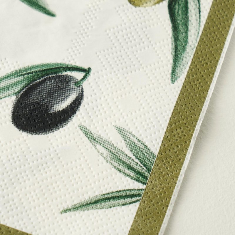 Olive Napkin 20 Piece - Image 2