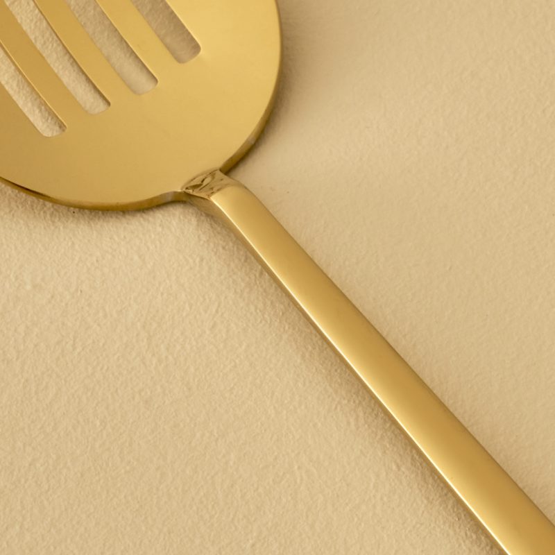 Siena 5-Piece Serving Utensil Set Gold - Image 3