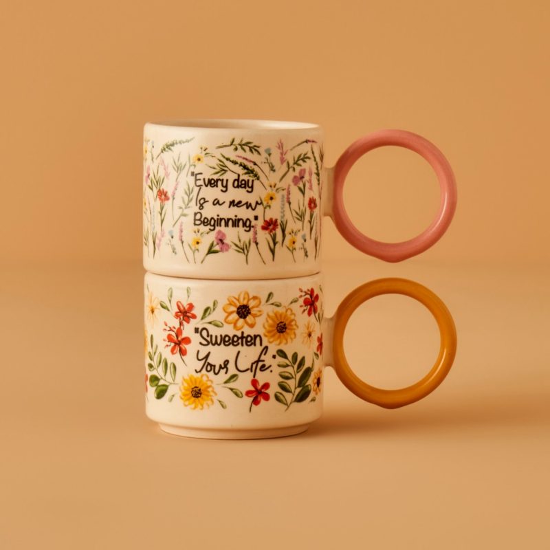 Flores 2-Piece Cup Set