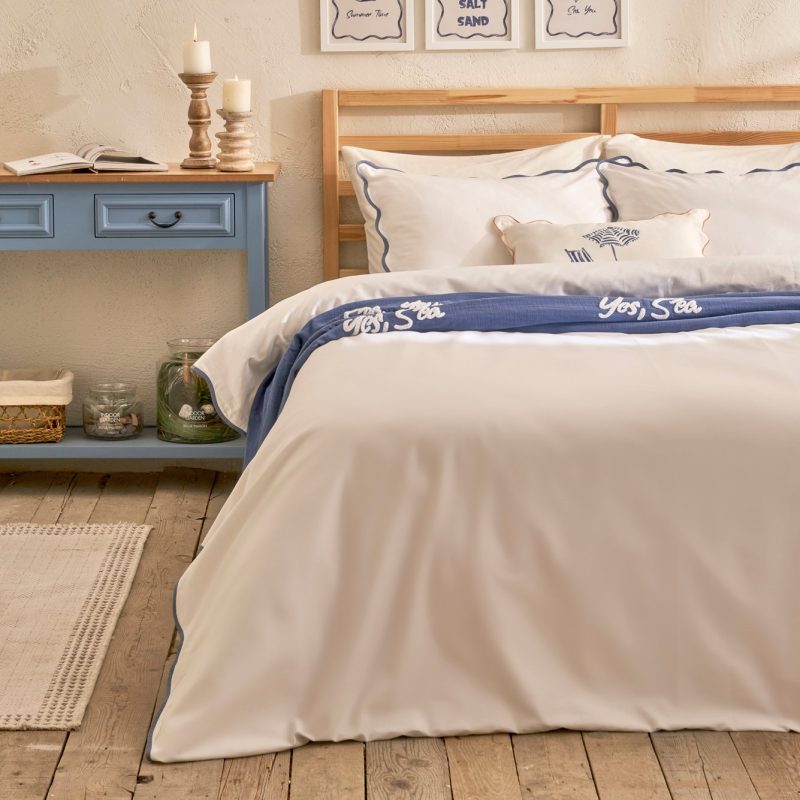 Scallop  Double Duvet Cover Set