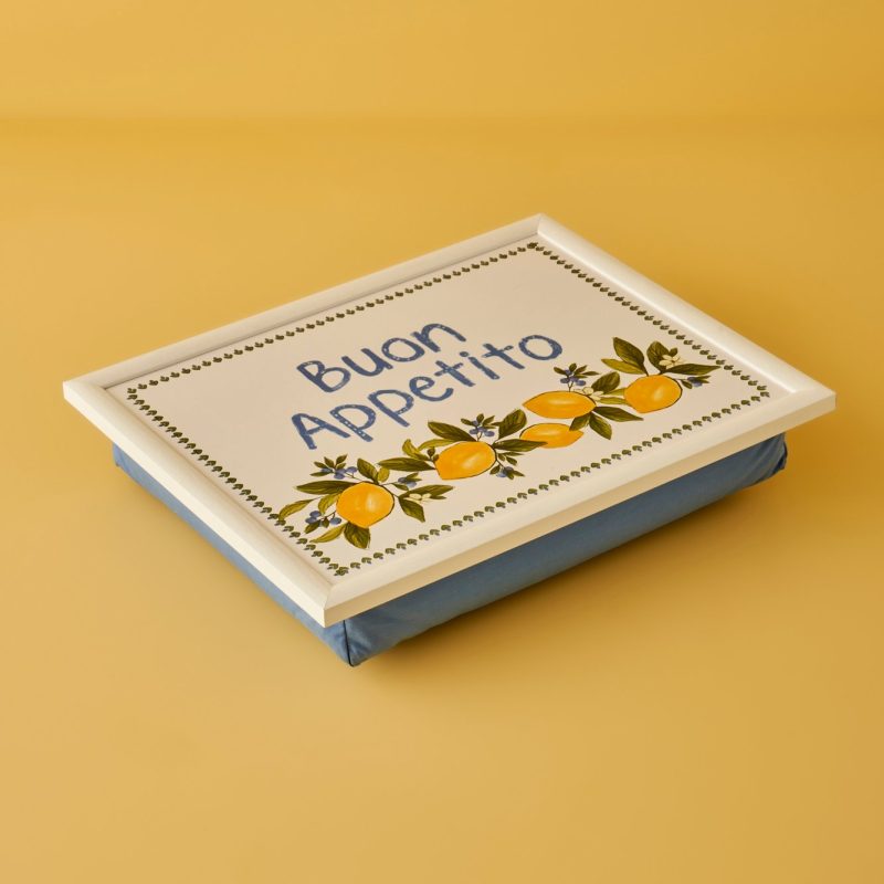 Lemoncello  Tray with Cushion