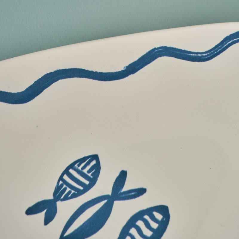 Marine Dinner Plate 35 cm - Image 3