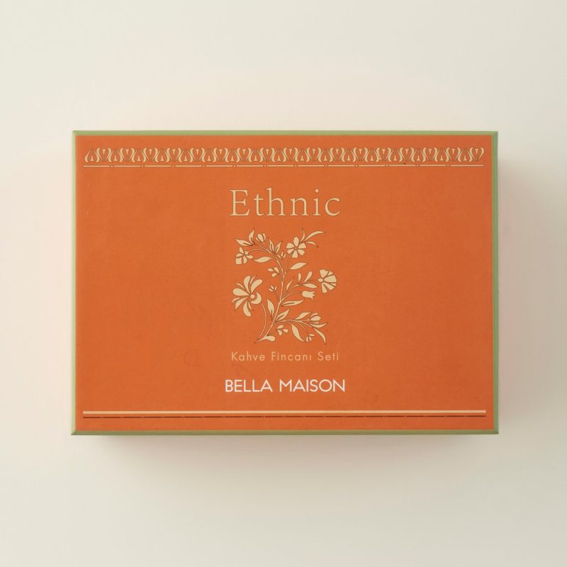 Ethnic Set of 2 Coffee Cups - Image 2
