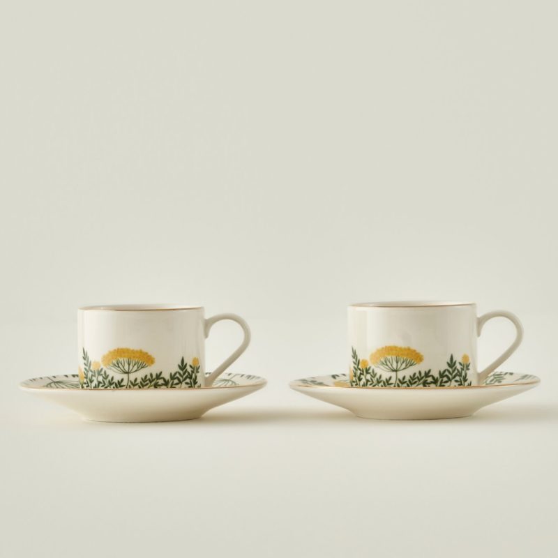 Lily Tea Cup Set of 2