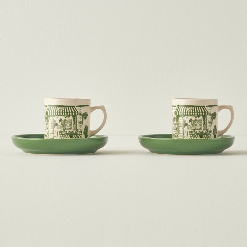 Scene Set of 2 Coffee Cups